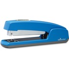 Stanley-Bostitch AntiJam Antimicrobial Desktop Stapler - 20 Sheets Capacity - 210 Staple Capacity - Full Strip - Blue