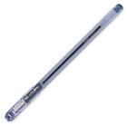 Pentel Superb Ballpoint Pen - Fine Pen Point - 0.3 mm Pen Point Size - Refillable - Blue - Transparent Barrel - Metal Tip - 1 Each