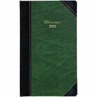 BrownlineÂ®/BluelineÂ® Traditional Daily Diaries - Daily - 1 Year - January 2023 till December 2023 - 7:00 AM to 7:00 PM - Half-hourly - 1 Day Single Page Layout - 13 3/8" x 8" Sheet Size - Sewn - Black - Hard Cover, Appointment Schedule, Reference 