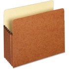 Pendaflex Letter Recycled File Pocket - 8 1/2" x 11" - 5 1/4" Expansion - Top Tab Location - Redrope - 10% Recycled - 1 Each