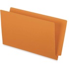 Pendaflex Legal Recycled End Tab File Folder - 9 1/2" x 15 1/4" - 3/4" Expansion - Orange - 10% Recycled - 50 / Box