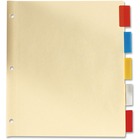 Oxford Insertable Index Tab - 5 Tab(s) - Legal - Assorted Plastic Tab(s) - 5 / Set