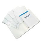 Winnable Letter Report Cover - 8 1/2" x 11" - 80 Sheet Capacity - 3 x Prong Fastener(s) - Poly - Clear - 1 Each