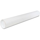 Crownhill Kraft Mailing Tubes - 36" Length - 3" Diameter - Kraft - 1 Each - White