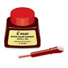 Pilot Red Refill Ink Bottle For Permanent Jumbo Markers - Red