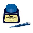 Pilot Blue Refill Ink Bottle For Permanent Jumbo Markers - Blue