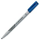 Lumocolor Fibre Tip Porous Point Pen - Broad Pen Point - Blue - Polypropylene Barrel