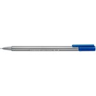 Staedtler Triplus Fineliner 334 - Super Fine Pen Point - 0.3 mm Pen Point Size - Blue Water Based Ink - Polypropylene Barrel - Metal Tip