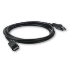 Belkin DisplayPort Cable - 3 ft A/V Cable for Monitor - First End: 1 x Male - Second End: 1 x DisplayPort Digital Audio/Video - Male - Black