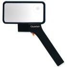 Quartet Lighted Rectangle Magnifier - Magnifying Area 2" (50.80 mm) Width x 4" (101.60 mm) Length - Overall Size 10.75" (273.05 mm) Height x 6" (152.40 mm) Width - Acrylic Lens