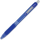 Zebra Pen Z-Grip Gel Retractable Pens - Medium Pen Point - 0.7 mm Pen Point Size - Retractable - Blue Gel-based Ink - Blue Barrel
