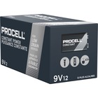 Duracell Procell Alkaline 9V Battery - PC1604 - For Multipurpose - 9V - 9 V DC - 550 mAh - Alkaline - 12 / Box