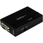 StarTech.com High Resolution VGA to Composite (RCA) or S-Video Converter - PC to TV - Connect a PC with VGA output to a composite or S-Video TV - vga to s video - vga to composite - pc to tv converter - rgb to tv - pc to tv adapter