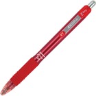 Zebra Pen Z-Grip Gel Retractable Pens - Medium Pen Point - 0.7 mm Pen Point Size - Retractable - Red - Red Barrel - 1 Each
