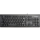 Kensington Keyboard for Life - Cable Connectivity - USB Interface - 104 Key - English, French - Membrane Keyswitch - Black