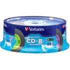 Verbatim CD-R 80min 52X with Digital Vinyl Surface - 25pk Spindle - 1.33 Hour Maximum Recording Time