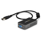 StarTech.com USB to VGA Multi Monitor External Video Adapter - Connect a VGA monitor for an extended desktop multi-monitor USB solution - usb video card - usb video adapter - usb to vga adapter - external graphics card - usb to vga
