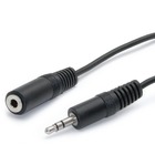 StarTech.com - Audio cable - mini-phone stereo 3.5 mm (F) - mini-phone stereo 3.5 mm (M) - 1.8 m - Extend the connection distance between your computer and speakers by up to 6-feet - 6ft Stereo Audio cable - 6ft stereo extension cable - 3.5mm audio