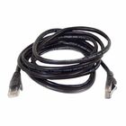 Belkin Cat.5e UTP Patch Cable - 3 ft Category 5e Network Cable - First End: 1 x RJ-45 Male Network - Second End: 1 x RJ-45 Male Network - Patch Cable - Black - TAA Compliant