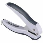 PaperPro inLIGHT 10 One-Hole Punch - 1 Punch Head(s) - 10 Sheet - 1/4" Punch Size - 1.13" (28.70 mm) x 3.13" (79.50 mm) - Gray, Black