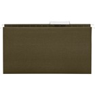 Business Source 1/3 Tab Cut Legal Recycled Hanging Folder - 8 1/2" x 14" - Poly - Green - 100% Recycled - 25 / Box