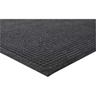 Genuine Joe EcoGuard Indoor Wiper Floor Mats - Indoor - 60" (1524 mm) Length x 36" (914.40 mm) Width - Plastic, Rubber - Charcoal Gray
