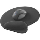 Kensington Wrist Pillow Mouse Wrist Rest - Black - Black - Foam - 1 Pack Retail