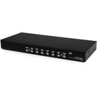 StarTech.com 8 Port 1U Rackmount USB KVM Switch with OSD - Control up to 8 VGA and USB computers from a single keyboard, mouse and monitor - usb kvm switch - 8 port kvm switch - vga kvm switch -rack mount kvm