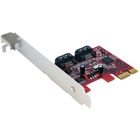 StarTech.com 2 Port SATA 6 Gbps PCI Express SATA Controller Card - 2 x 7-pin Male Serial ATA/600 Serial ATA