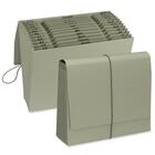 Smead 3-Way Indexed Colored Expanding File - Legal - 8.5" x 14" - 0.87" Expansion - 1 Each - Green Tea