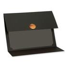 First Base 83570 Linen/Copper Certificate Holder - Black, Metallic Copper - 5 / Pack
