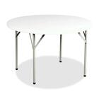 Heartwood Folding Table - Round Top - Four Leg Base x 48" Table Top Diameter - Granite