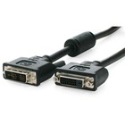 StarTech.com 10 ft DVI-D Single Link Monitor Extension Cable - M/F - DVI-D Male Video - DVI-D Female Video - 10ft - Black