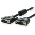 StarTech.com 6 ft DVI-D Single Link Monitor Extension Cable - M/F - Extend your DVI-D (single link) connection by 6ft - 6 ft DVI Male to Female Cable - 6ft DVI-D Extension Cable - 6ft DVI Single Link Extension Cable - DVI-D Single Link Monitor Extension C