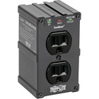 Tripp Lite Isobar ULTRABLOK Premium 2-Outlets Surge Suppressor - Receptacles: 2 x NEMA 5-15R - 1410J