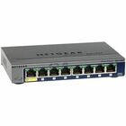 Netgear ProSafe GS108Tv2 Gigabit Smart Switch - 8 Ports - Manageable - 2 Layer Supported - Desktop, Wall Mountable - Lifetime Limited Warranty