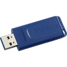 Verbatim 16GB USB Flash Drive - Blue - 16 GB - USB 2.0 Type A - Blue - 5 Year Warranty - 1 Each