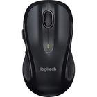 Logitech M510 Wireless Mouse, 2.4 GHz with USB Unifying Receiver, 1000 DPI Laser-Grade Tracking, 7-Buttons, 24-Months Battery Life, PC / Mac / Laptop (Black) - Optical - Wireless - Radio Frequency - 2.40 GHz - Gray, Black - 1 Pack - USB - 1000 dpi - Tilt Wheel - 7 Button(s) - Symmetrical