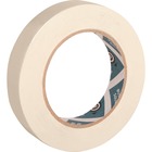 Business Source Utility-purpose Masking Tape - 60 yd (54.9 m) Length x 0.75" (19.1 mm) Width - 3" Core - Crepe Paper Backing - 1 Roll - Tan
