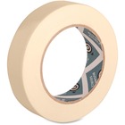 Business Source Utility-purpose Masking Tape - 60 yd (54.9 m) Length x 1" (25.4 mm) Width - 3" Core - Crepe Paper Backing - 1 Roll - Tan