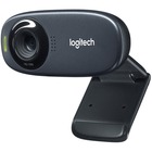 Logitech C310 Webcam - 5 Megapixel - 30 fps - Black - USB 2.0 - 1 Pack(s) - 1280 x 720 Video - Fixed Focus - Microphone - Computer, Notebook, Monitor
