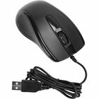Targus 3-Button USB Full-Size Optical Mouse - Optical - Cable - Black - USB - 1000 dpi - Scroll Wheel - 3 Button(s) - Symmetrical