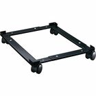 Lorell Commercial File Caddy - 181.44 kg Capacity - 4 Casters - Steel - x 16.6" Width x 4" Depth x 11.4" Height - Black - 1 Each