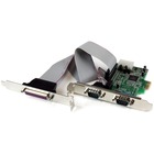 StarTech.com 2S1P PCIe Parallel Serial Combo Card - Add 1 parallel port and 2 RS-232 serial ports to your standard or low-profile computer through a PCI Express expansion slot - pci express serial parallel card - pci express serial card - pci express parallel card - pcie serial parallel - pci express RS232