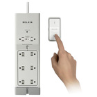 Belkin F7C01008Q Conserve Switch 8-Outlets Surge Suppressor - 8 - 1.80 kVA - 1000 J - 120 V AC Input - 120 V AC Output