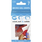 LEE Micro Gel Grips - #7 with 0.69" (17.46 mm) Diameter - Medium Size - Rubber - Assorted - 10 / Pack