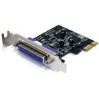 StarTech.com 1 Port PCI Express Low Profile Parallel Adapter Card - SPP/EPP/ECP - 1 x 25-pin DB-25 Female Parallel PCI Express x1