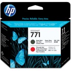 HP 771 Printhead - Matte Black, Red - Inkjet