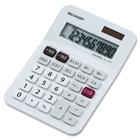Sharp Calculators EL331 Semi-desktop Tilt Adjustable Calculator - 10 Digits - LCD - Battery/Solar Powered - 0.5" x 2.7" x 4.5" - 1 Each