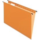 Pendaflex SureHook Legal Recycled Hanging Folder - 8 1/2" x 14" - Orange - 10% Recycled - 20 / Box